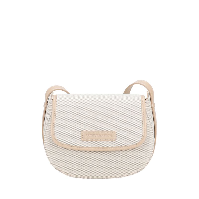 Sac Bandoulière à Rabat Rosa en toile