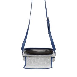 Sac Bandoulière à Rabat Rosa en toile