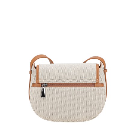 Sac Bandoulière à Rabat Rosa en toile