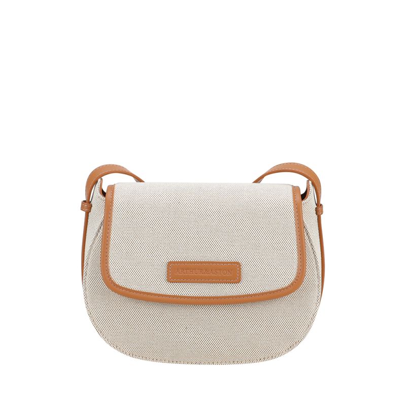 Sac Bandoulière à Rabat Rosa en toile