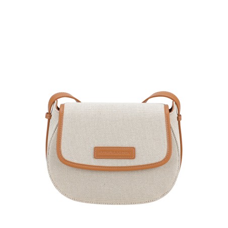 Sac Bandoulière à Rabat Rosa en toile