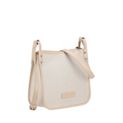 Sac Bandoulière Carré Rosa en toile