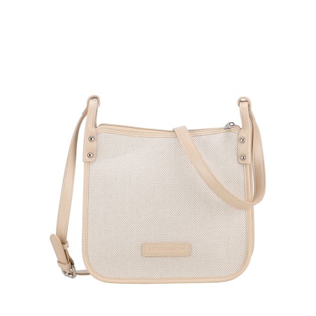 Sac Bandoulière Carré Rosa en toile