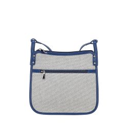 Sac Bandoulière Carré Rosa en toile