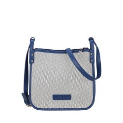 Sac Bandoulière Carré Rosa en toile