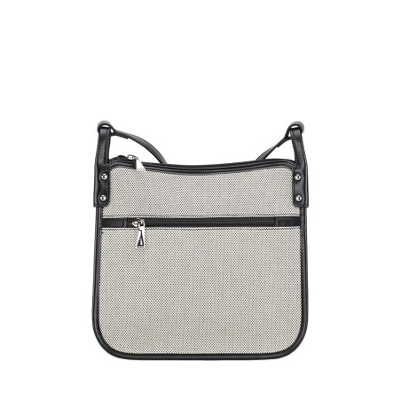 Sac Bandoulière Carré Rosa en toile