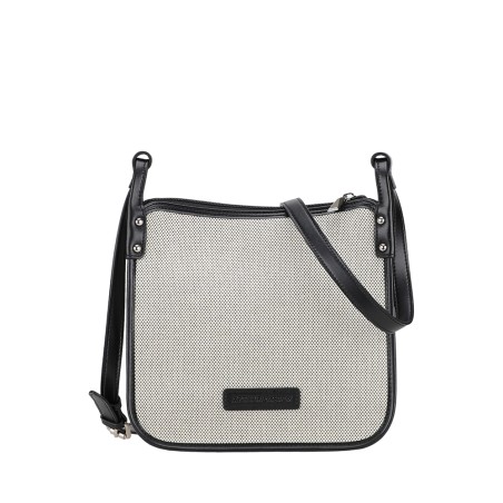 Sac Bandoulière Carré Rosa en toile