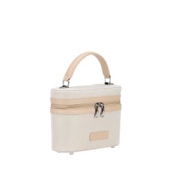 Sac à Main Vanity Rosa en Toile