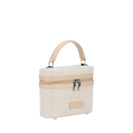 Sac à Main Vanity Rosa en Toile