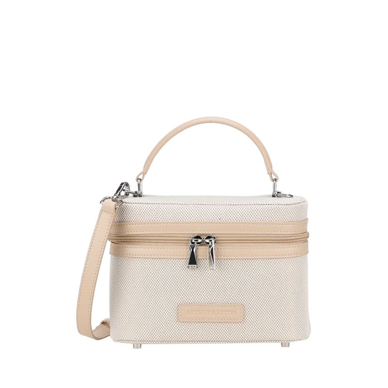 Sac à Main Vanity Rosa en Toile