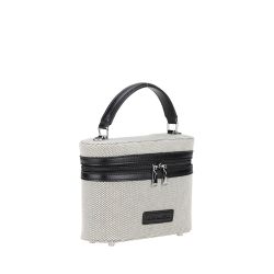 Sac à Main Vanity Rosa en Toile