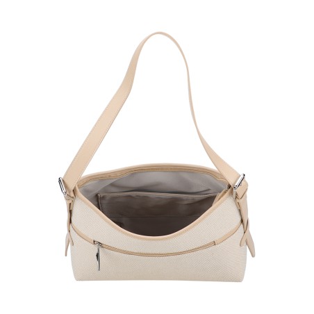 Sac Epaule Rosa en Toile