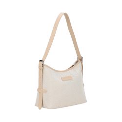 Sac Epaule Rosa en Toile