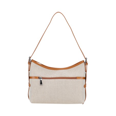 Sac Epaule Rosa en Toile