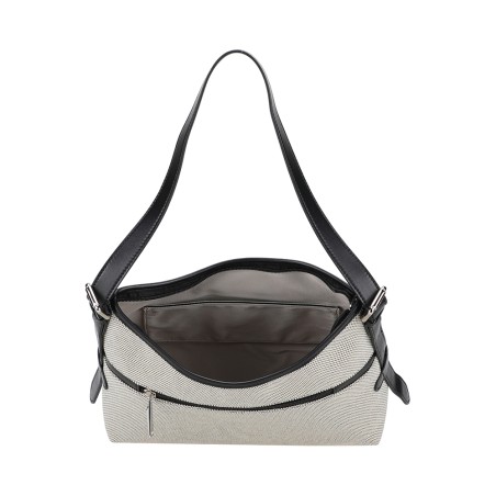 Sac Epaule Rosa en Toile