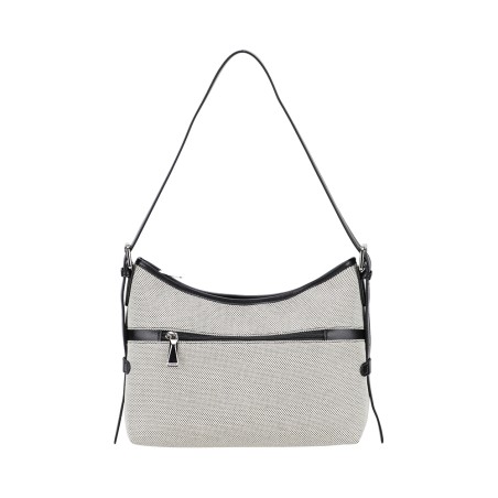 Sac Epaule Rosa en Toile