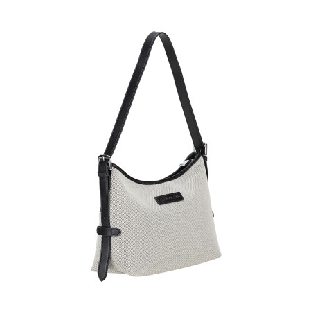 Sac Epaule Rosa en Toile