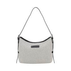 Sac Epaule Rosa en Toile