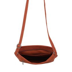 Sac bandoulière Cristina en cuir