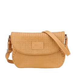 Sac porté travers à rabat Léoun en cuir
