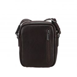 Moyen Sac Travers Léon en Cuir