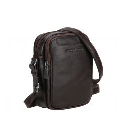 Moyen Sac Travers Léon en Cuir