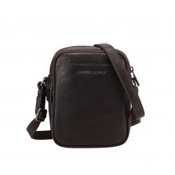 Moyen Sac Travers Léon en Cuir