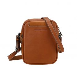 Moyen Sac Travers Léon en Cuir