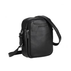 Moyen Sac Travers Léon en Cuir