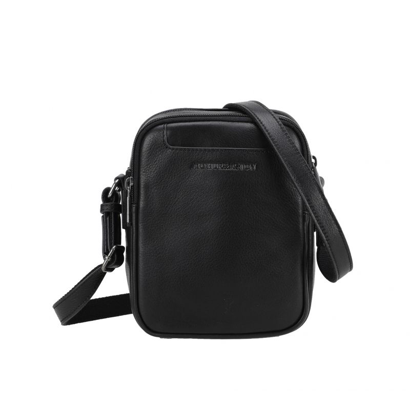 Moyen Sac Travers Léon en Cuir