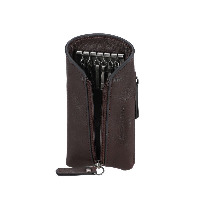 Porte-Clé Zippé Léon en Cuir