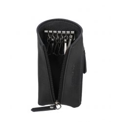 Porte-Clé Zippé Léon en Cuir