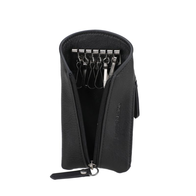 Porte-Clé Zippé Léon en Cuir