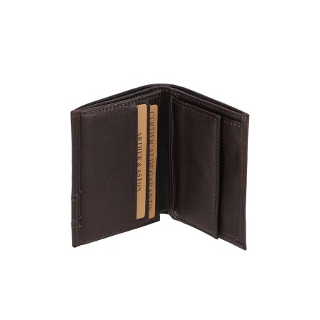 Porte-Monnaie et Cartes Léon en Cuir