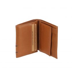 Porte-Monnaie et Cartes Léon en Cuir