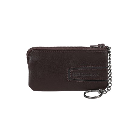 Porte-Monnaie Zippé Léon en Cuir