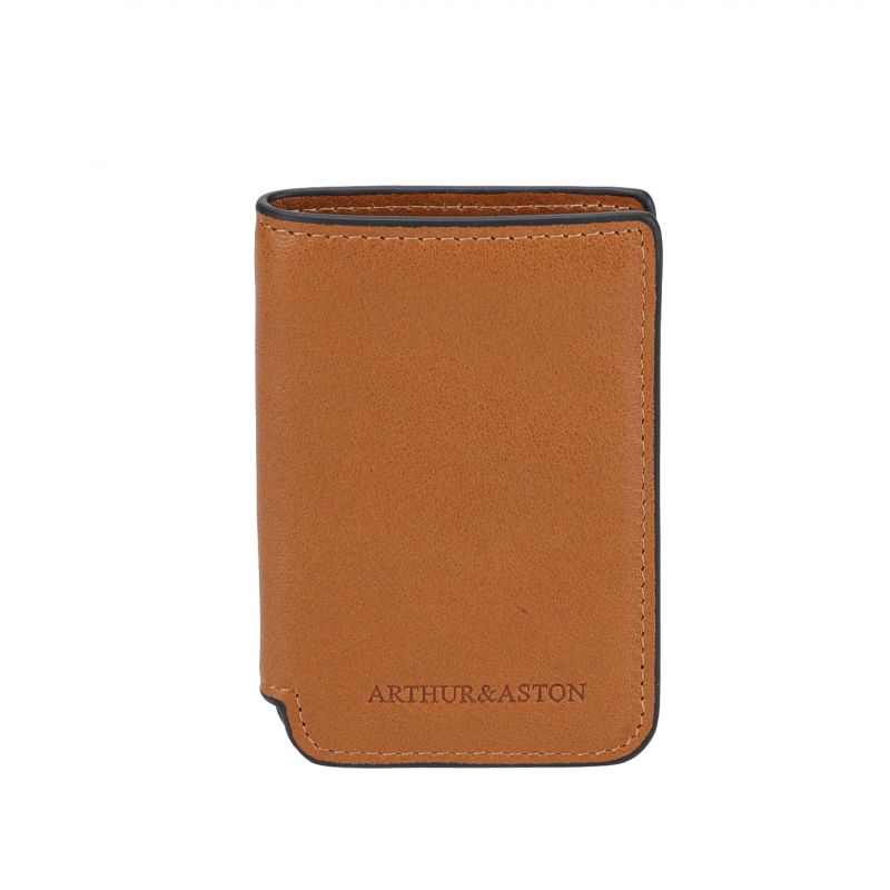 Porte-Cartes à Pression Léon en Cuir