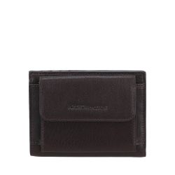 Porte-Cartes Fermé Pression Léon en Cuir