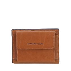 Porte-Cartes Fermé Pression Léon en Cuir