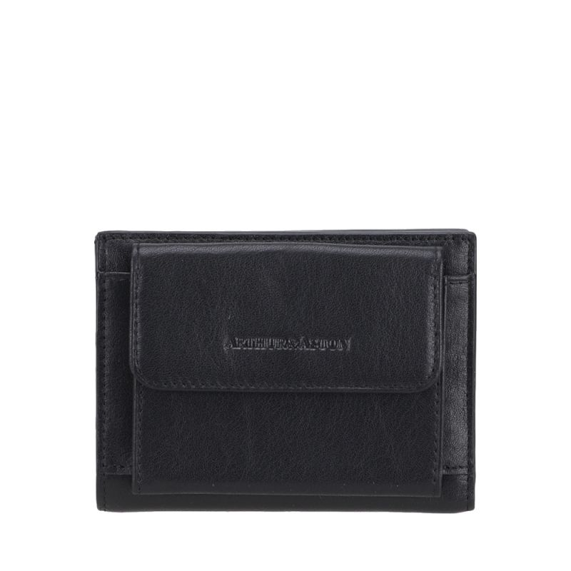 Porte-Cartes Fermé Pression Léon en Cuir