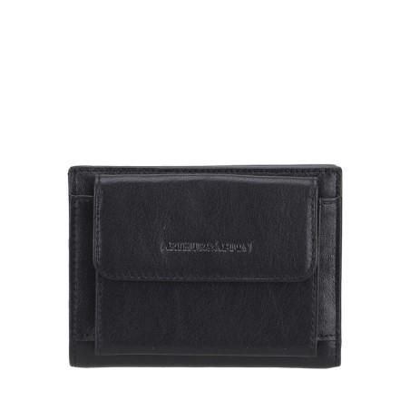 Porte-Cartes Fermé Pression Léon en Cuir