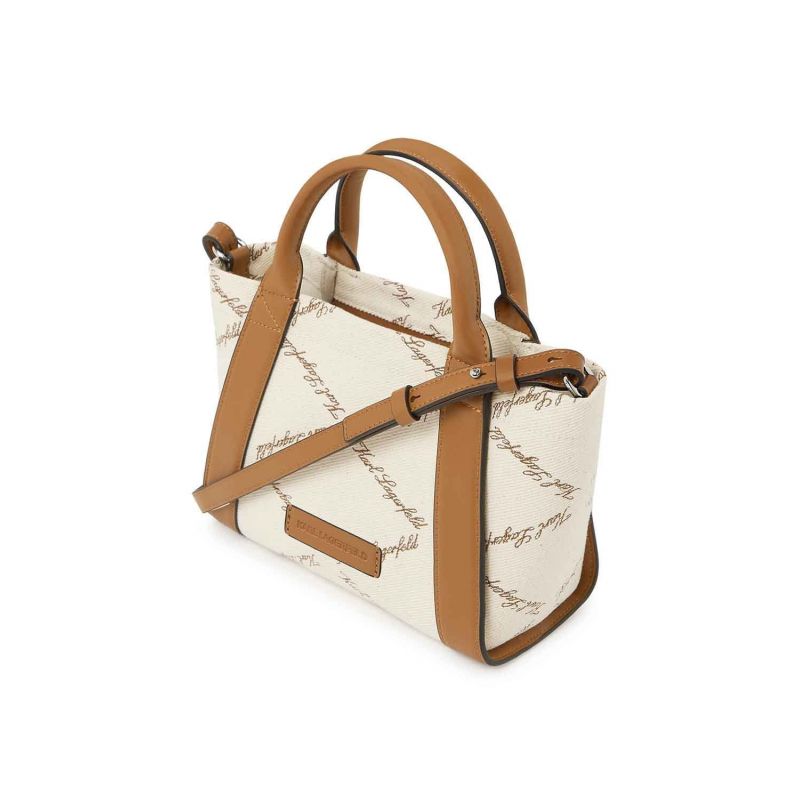 Petit Sac à Main Imprimé K/Ville en Coton