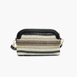 Petit Sac Bandoulière Multipoches Sartene en Synthétique