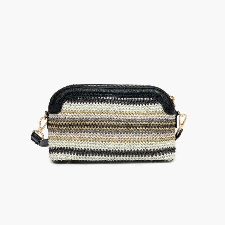 Petit Sac Bandoulière Multipoches Sartene en Synthétique