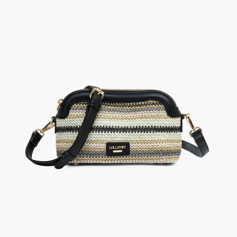 Petit Sac Bandoulière Multipoches Sartene en Synthétique