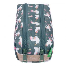 Trousse Double Les Fantaisies Noemie Vert