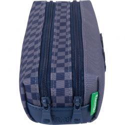Trousse Double Les Fantaisies Romain Gris