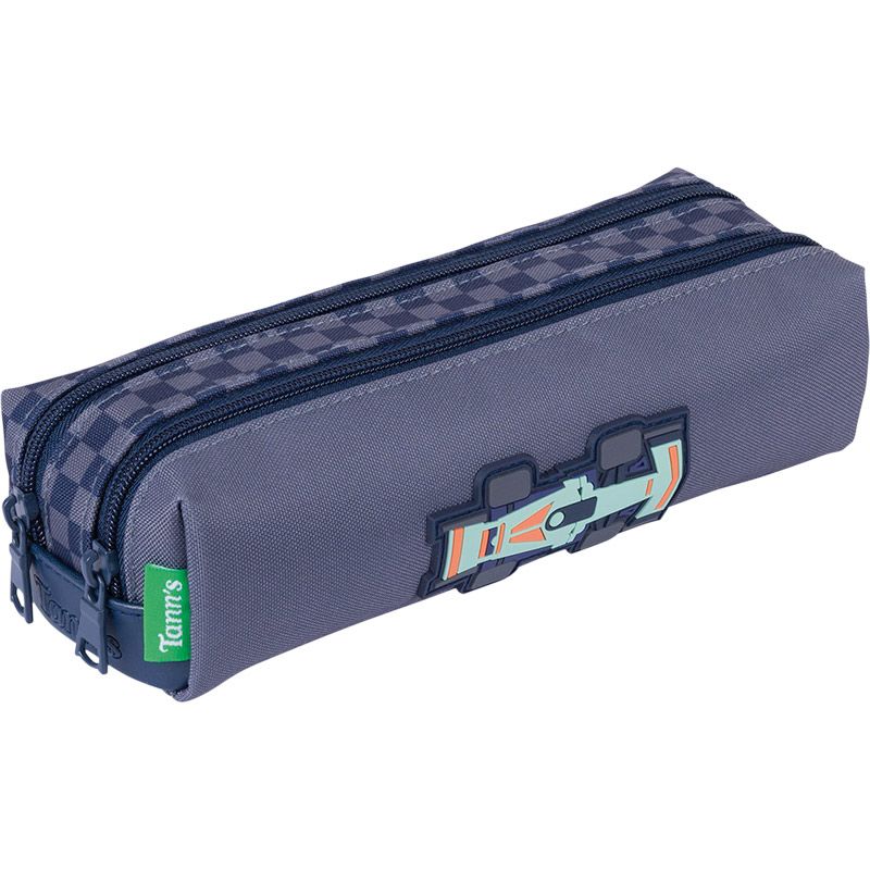 Trousse Double Les Fantaisies Romain Gris