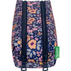 Trousse Double Elena Bleu