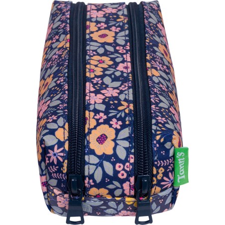 Trousse Double Elena Bleu